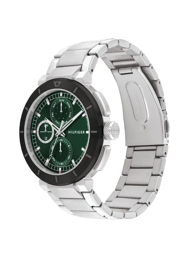 TOMMY HILFIGER  Analogue Multifunction Watch with Steel Bracelet for Men | Best Price UAE